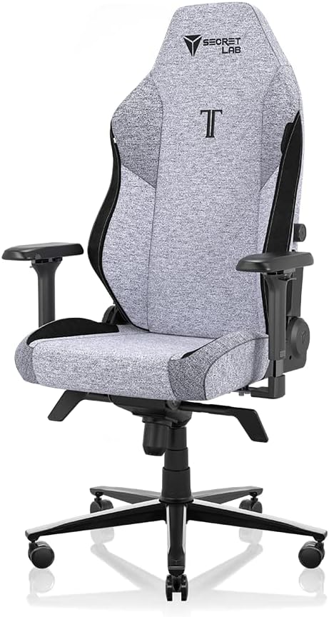 Secretlab TITAN Evo Cookies & Cream Gaming Chair XL Size Fabric Secret Lab Desk Chair Office Chair Game Ergonomic Computer Chair 4D Armrest Gaming Furniture Adjustable Lumbar Support Gaming Chair Computer Chair Sitting Comfortable Telework 165 Degree Reclining Breathable