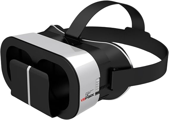 Phone VR Headset - Adjustable Reality Goggles, 3D Visual Immersion Tool | Precision Lens Display Unit, Comfortable Viewing System Gaming, Educational Room, Mobile Fan Movie Entertainment