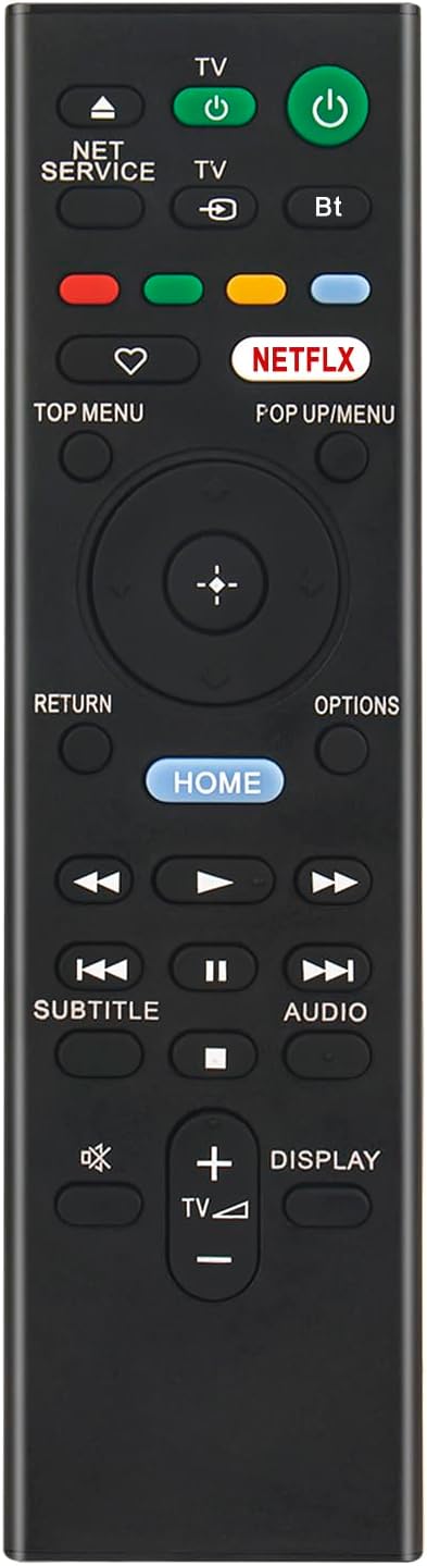 RMT-VB310E RMTVB310E Replacement Remote Control Applicable For Sony 4K Blu-Ray Player,Compatible Models:UBPX-800 UBP-X800M2 UBP-X800 UBPX800 UBP-X1000ES UBP-UX80 UBP-X1100ES