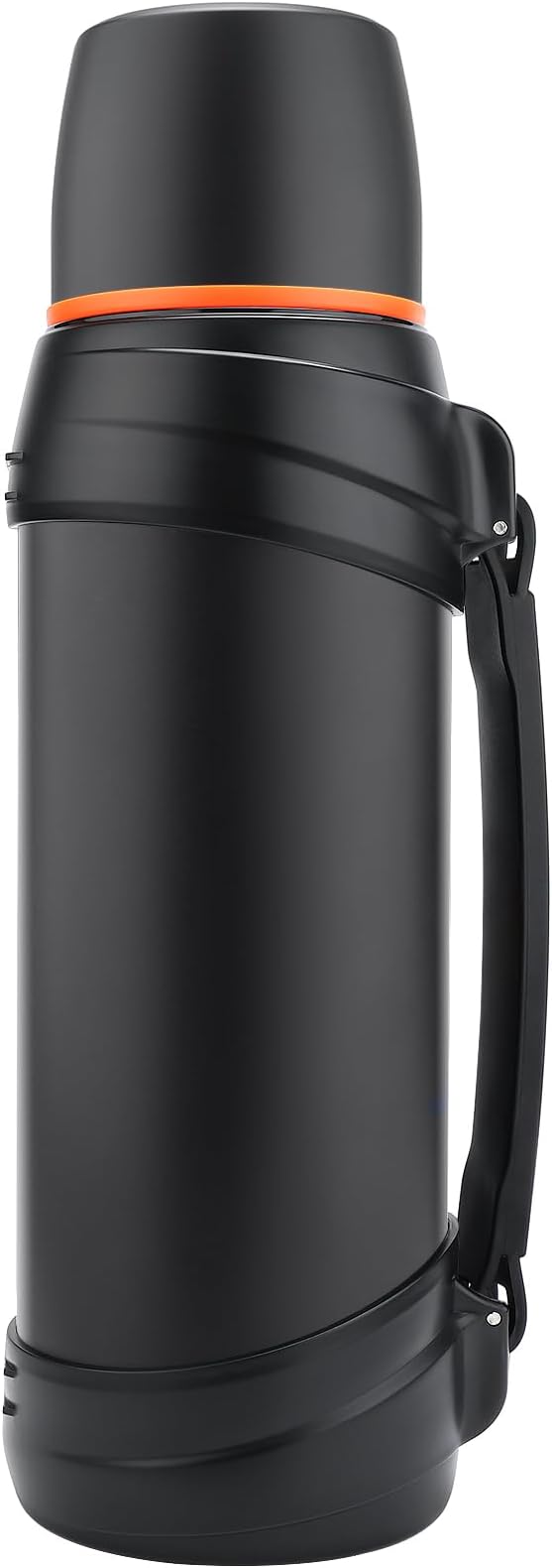 Large Flask - 2.5l Stainless Steel Insulated Bottle for Travel with BPA Free Cup - Oversized Vacuum Bottle