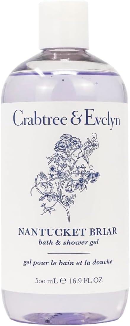 CRABTREE & EVELYN Nantucket Briar Bath & Shower Gel, 500ml