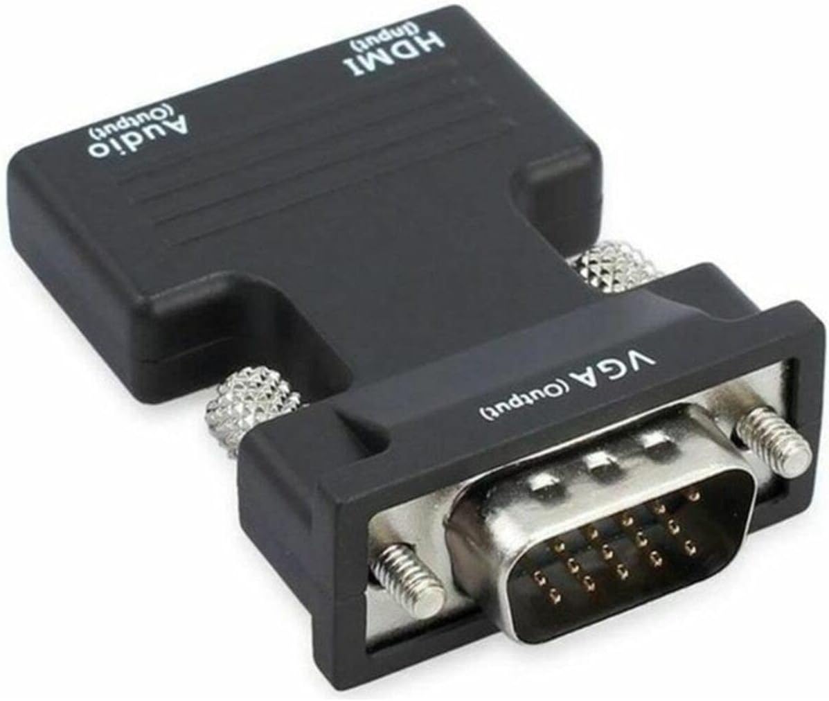 Ses Destekli HDMI to VGA Çevirici Dönüştürücü Adaptör 4499
