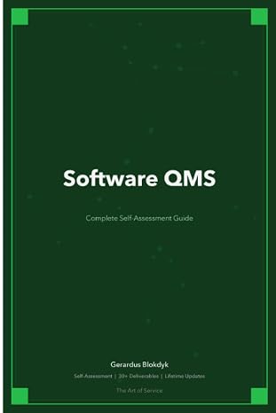 Software QMS A Complete Guide - 2020 Edition