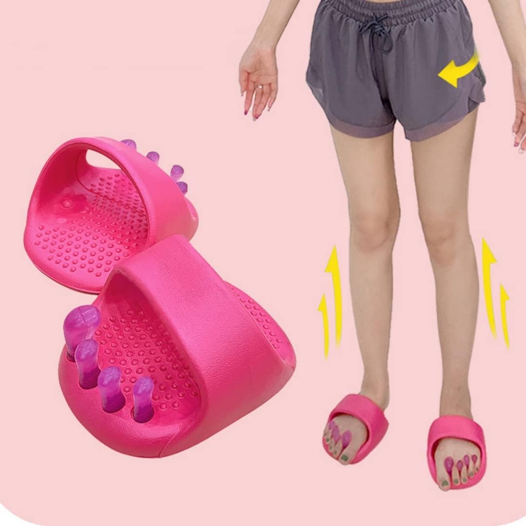 Toe Separators Bunion Corrector for Overlapping Toes, Toe Arch Trainers Calf Muscle Exerciser for Leg Shape Hip Lift