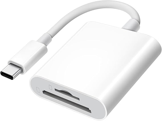 Apera MT38 Android ve iPhone 15 ile Uyumlu Type-C Çevirici Adaptör Micro SD ve SD Kart Okuyucu