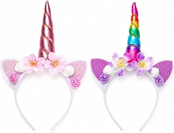 Headbands, 2-Piece Set, Fantasy Hair Accessories