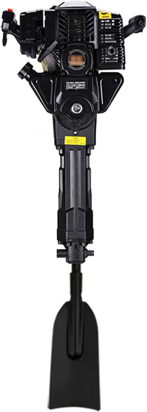 52cc 2-Stroke Engine Portable Excavator,Powered Garden Tree Digger,Handheld Trencher Digger Machine,Compatible with Various Joints,for Digging Trees and Trenches