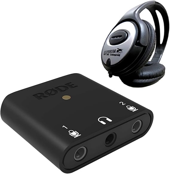 Rode AI-Micro USB Interface + Keepdrum Headphones