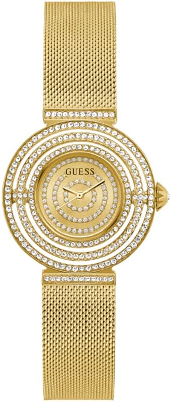 GUESS Ladies 36mm Watch - Rose Gold Tone Strap Rose Gold Dial Rose Gold Tone Case