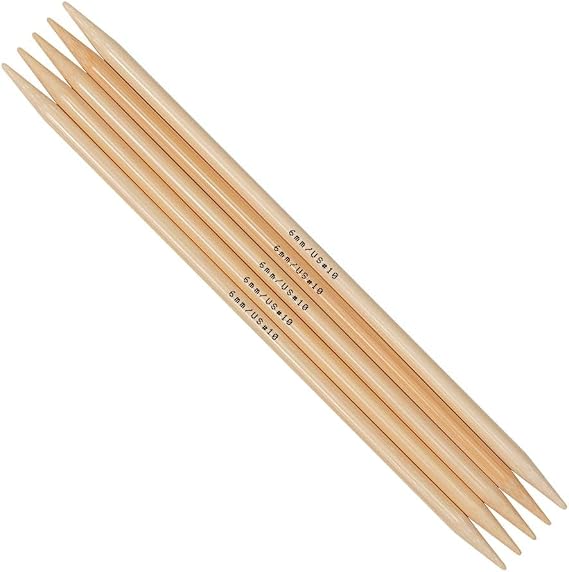 addiNature Bamboo Double Pointed Knitting Needles 20cm (8in) 5.00mm