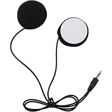 Cardo Edge Motorcycle Headphone Microphone Set Compatible with Intercom System Hardwire Flexible Cord for Helmet Audio Communication(A)