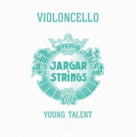 Cello String - Jargar (Young Talent) (Chrome) 1 Medium Cello 3/4 (La) A (One Piece)