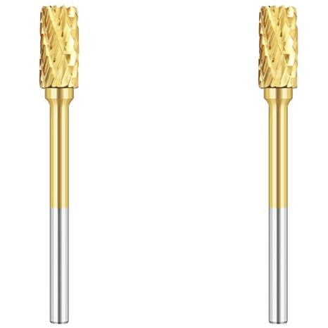 Titanium Plating 6 * 3 mm Diamond Grinding Burr Bit Set