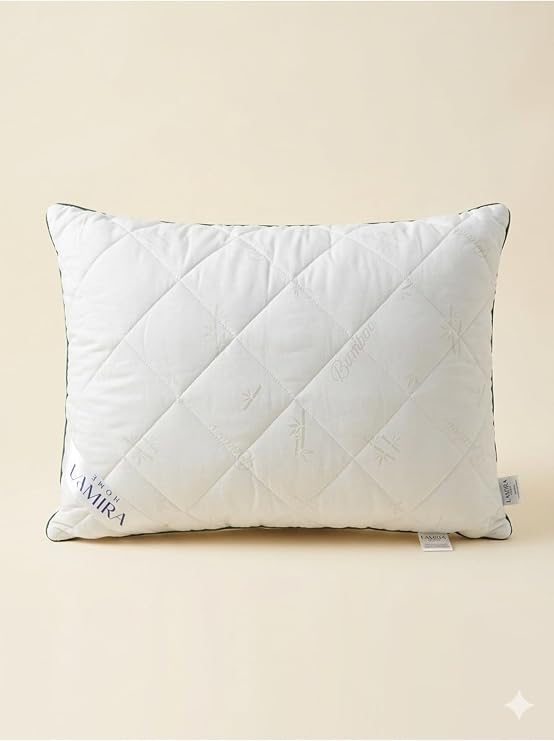 Basic BAMBU Yastık 50 * 70 - Nefes Alan Konfor Beyaz 50 x 70