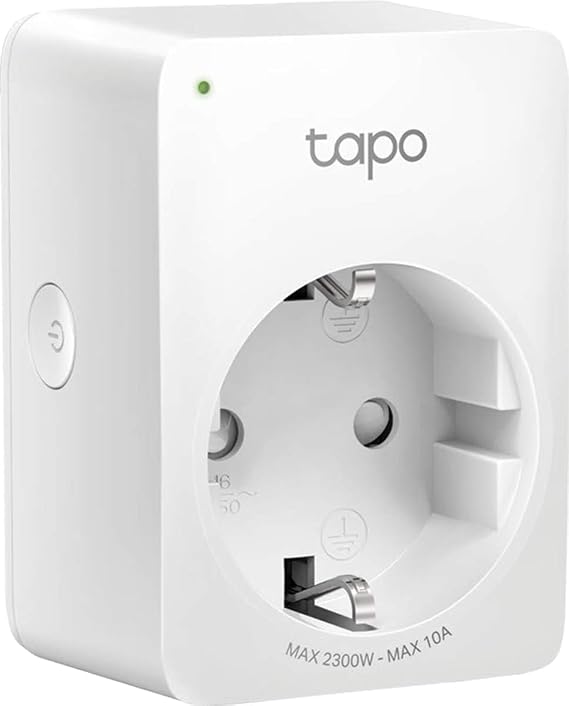 Tapo P100, Akıllı Mini Wi-Fi Soketi, Amazon Alexa ve Google Home ile Çalışır, Uzaktan Kontrol, Cihaz Paylaşımı, Hub Gerekmez, 1-pack