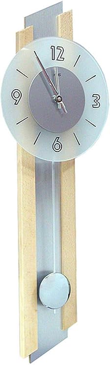 AMS 7207/18 Pendulum Clock Beech Modern
