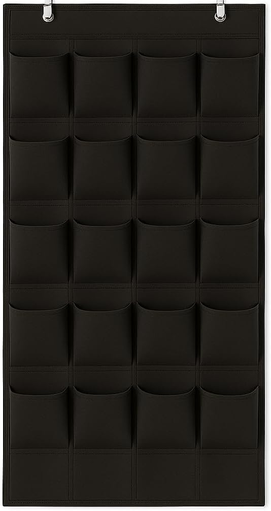 20 Pocket Behind Door Shoes and Slippers Organizer