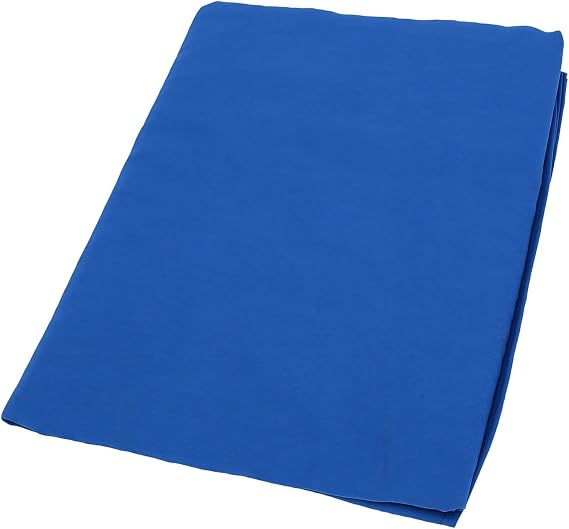 Luocute Polyester Screen Backdrop 150x300cm for Photography (Blue)