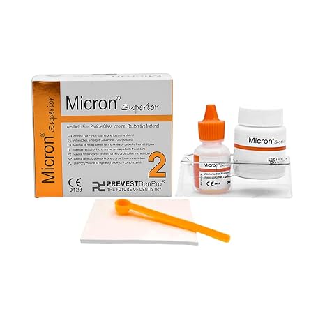 PrevestDenPro X-ray opaque glass ionomer tooth cement A2 natural clay for permanent dental restorations 30 plus repairs