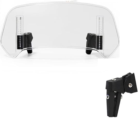 Screen Fairing Motorcycle Windshield For KAWASAKI For Z750 For Z800 For Versys 650 Er6f For Versys 1000 Gen 1 KLR 650 Windscreen Wind Deflectors Spoiler(CLEAR,X-6)