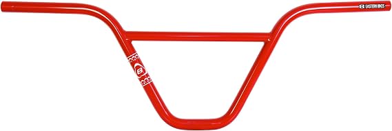 Eastern Bikes Atom BMX Handlebar, 100% Chromoly Construction (Red, 9")