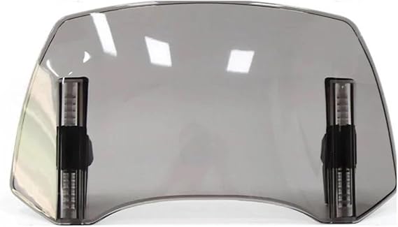 Motorcycle Windscreen Deflectors For For Forza 125 For Forza 300 For Forza 350 750 NSS350 Windshield Adjustable Spoiler Extension Fairing(Smoke)