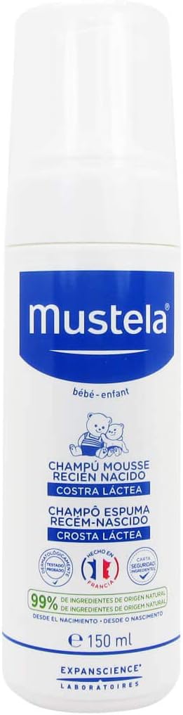 Mustela Foam Shampoo For Newborns Yenidoğanı Şampuan 150 ml