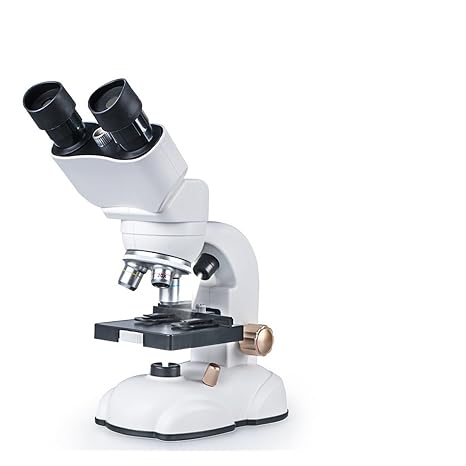 Binocular Compound Microscope Kit Professional Microscope, with Up and Down Dual Light Sources, for Lab