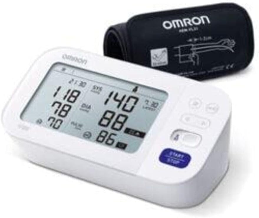 Omron M6 Comfort It Dijital Tansiyon Aleti, Atriyal Fibrilasyon Göstergesi, 2 Kullanıcı Belleği, Beyaz