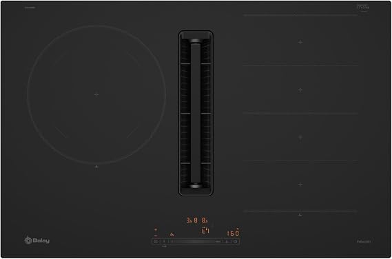 Balay, Induction Hob with Integrated Extractor, Matte Black, 3EBC989MH [Energy Class B]