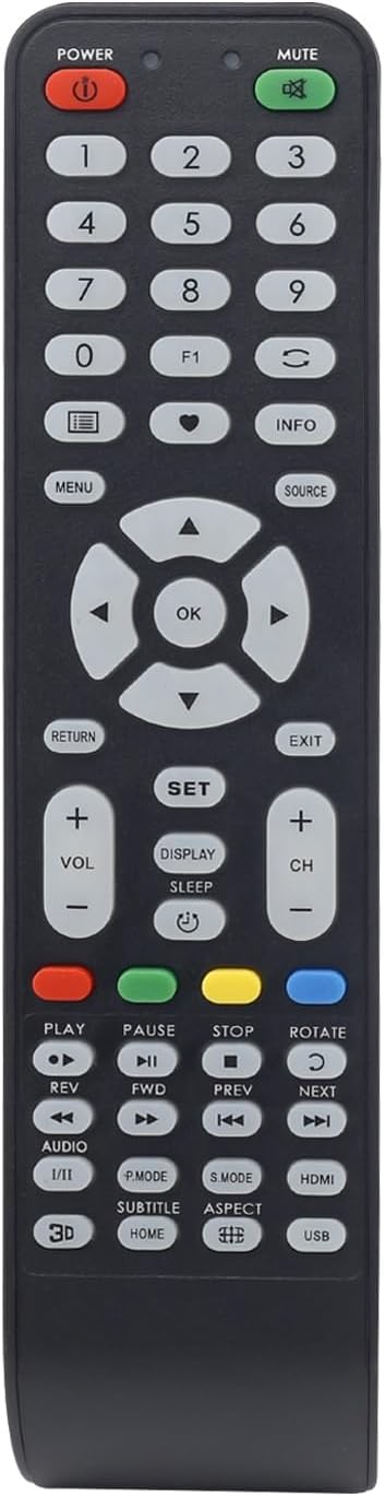 1pc Universal TV Remote Controller For Y67 Y345 XY-B01 HBT02 Sonic MYONE Hisense Y257 EN-30303D Bbk EN-31603B ISTAR-1097 ISTAR-1077