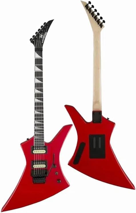 Maxword DG-34RD Kelly Kasa Floyde Rose 2x Zebra Humbucker Manyetik Elektro Gitar