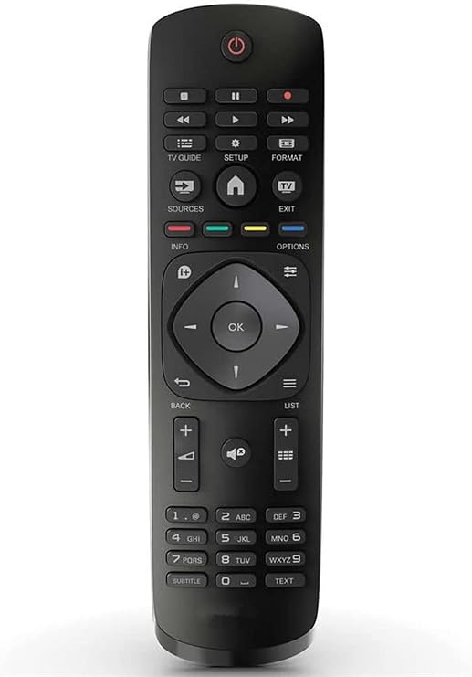 Replacement Remote Control for Philips LED UHD 43PUH4900 43PUK4900 43PUT4900 49PUH4900 49PUK4900 49PUT4900 55PUH4900