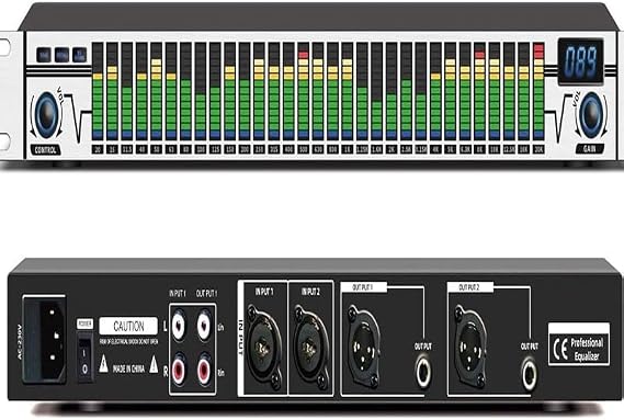 EQA31 Graphic Equalizer, Professional 31-band Digital Equaliser
