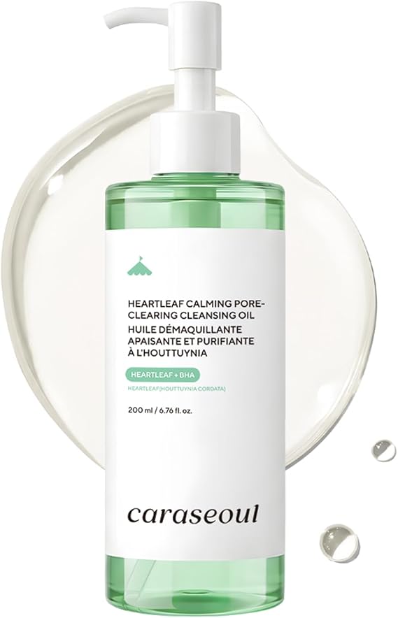 caraseoul Heartleaf Soothing Cleansing Oil Facial Makeup Remover, 200 ml