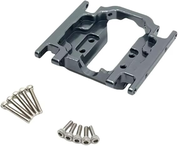 RC Accessories Compatible With FMS FCX24M D90 D110 1/24 RC Car Upgrade Modification Accessories Parts Metal Base For Camel Cup(Grey)
