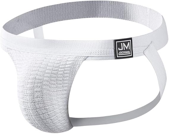 JOCKMAIL Mens Jockstraps Underwear Sexy Sport Athletic Supporter Jock Strap for Men
