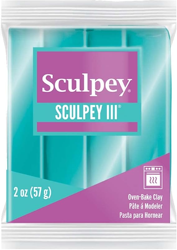 Polyform Sculpey S302 538 III Teal Pearl Clay