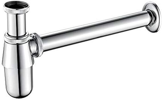 Ibergrif Universal Sink Trap 1 1/4 Inch x 32 mm, Anti-Odour Siphon