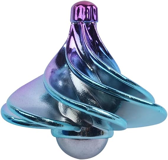 Sarini Spinner Wind Gyroscope - Desktop Decompression Plaything, Air Flow Gyro, Wind Spinner for Stress Relief, Fidget Spinner, Stress Relief Plaything for Office and Home Use