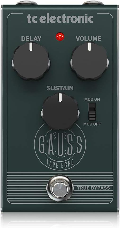 tc electronic 653341313539 Super-Saturated Tape Echo Pedal
