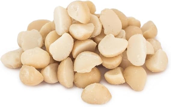 Pound Veg Raw South African Macadamia Nuts 500 G – Broken Halves & Pieces, Unroasted, Unsalted, No Preservatives, Non-GMO, Vegan, Keto & Paleo Friendly, Perfect for Baking, Cooking & Snacking (500 G)
