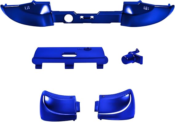 Ceozon Replacement Accessories LB RB LT RT Bumper Trigger Buttons Repair Kit for Xbox Elite Controller 2, Elite Series 2 Controller Blue