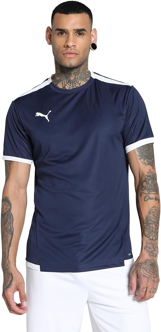 Puma Men's Teamliga Striped Jersey Shirt (Pack of 1)
