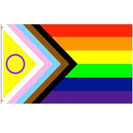 MOGADEE® Rainbow Pride Flag, LGBTQ Flag - 150 x 90 cm, Climate Resistant with 2 Brass Eyelets