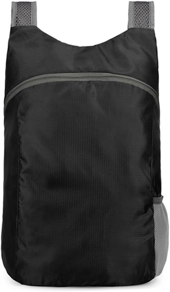 15L Ultralight Foldable Backpack, Small Lightweight Packable Hiking Rucksack, Water Resistant Light Travel Daypack for Unisex, Large Capacity Folding Day Bag for Outdoor Camping Walking Cycling
