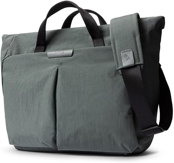 Bellroy Tokyo Messenger Bag, 14-inch Laptop Briefcase - Everglade