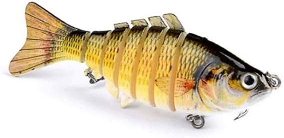 7 Eklem 2 Kanca Sahte Balık Yem 15,5 gr 10 cm Bream A
