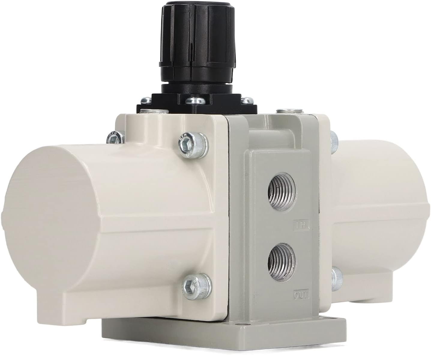 Gas Booster Pump SMC Pneumatic Valve, Air Compressor Booster Pump with 2X Supercharging Ratio, Resistant Air Source Processing Component for Industrial
