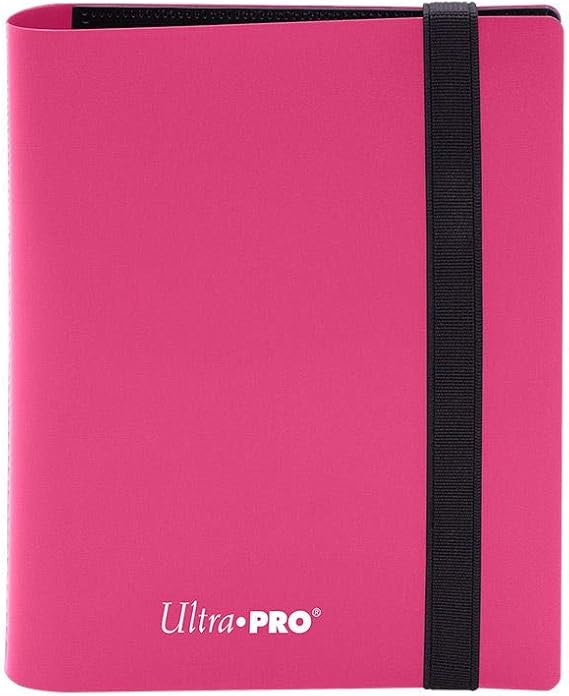 Ultra Pro - Eclipse 2 Pocket Pro Binder - Hot Pink